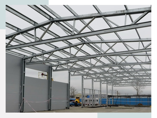 Строительство складов в Темрюк от 618 руб. за м²