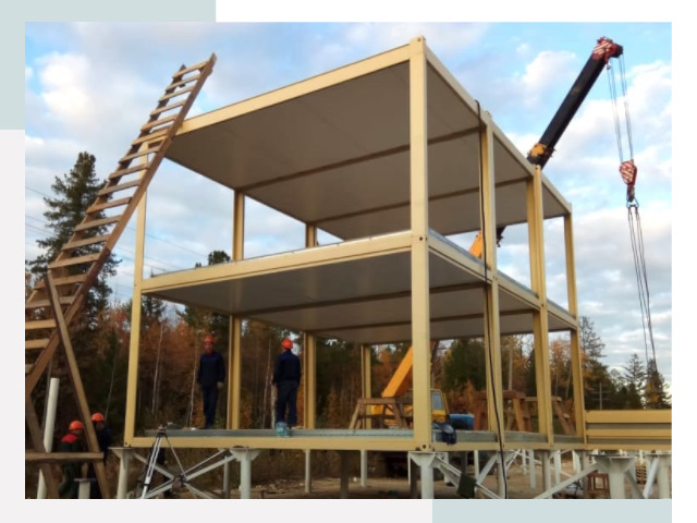 Строительство модульных здания Темрюк