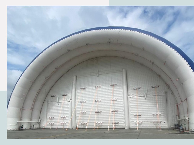 Пневмокаркасные ангары от СтальСтрой-Тмр по цене от 618 руб.