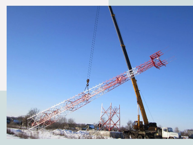 Строительство башен связи в Темрюке от 618 руб.