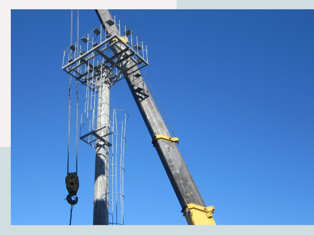 Монтаж осветительных мачт в Темрюк от 618 руб.