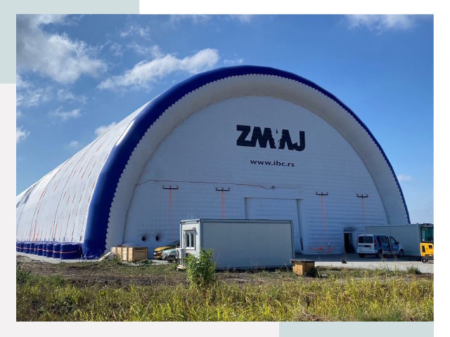 Брендирование ангаров в Темрюке