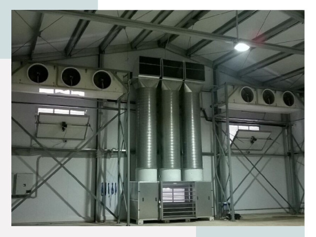 Инженерные системы для ангаров в Темрюке