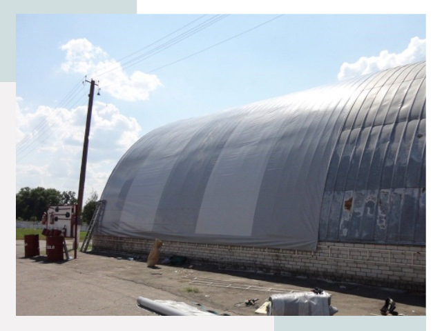 Ремонт ангаров в Темрюке