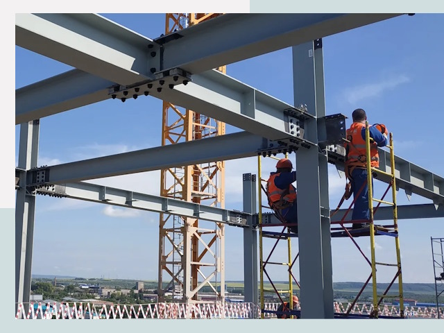 Монтаж металлоконструкций в Темрюке