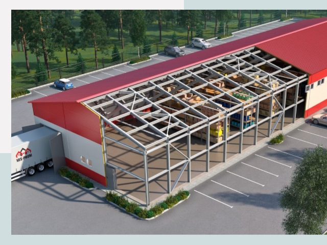 Проектирование ангаров в Темрюке от 618 руб.